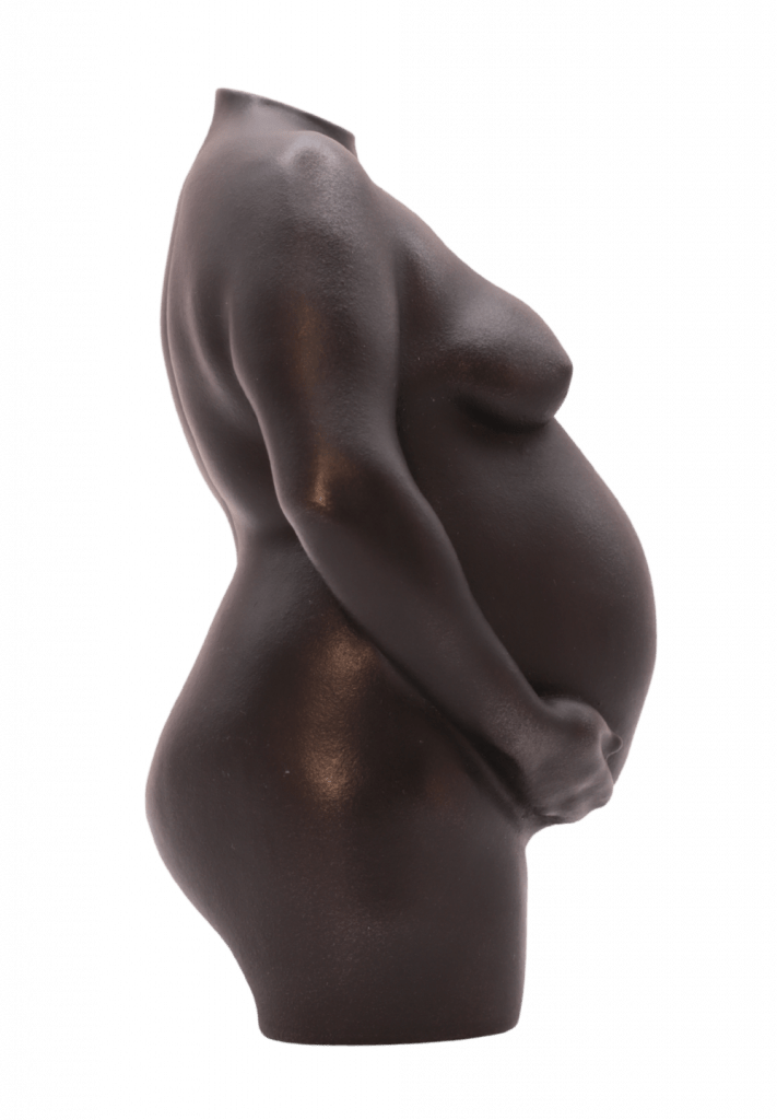 Ricordo duraturo della maternità in formato tridimensionale.